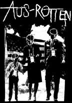AUS-ROTTEN - Family Gas Mask - Back Patch