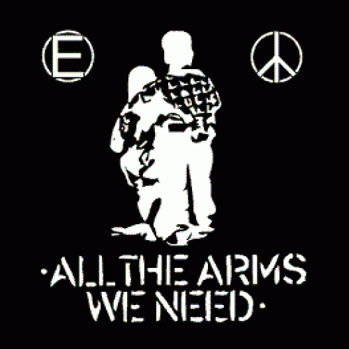FLUX OF PINK INDIANS - All The Arms We Need - Patch