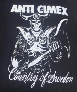 Anti Cimex - Country of Sweden - Shirt
