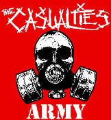 CASUALTIES - Gas Mask - Back Patch