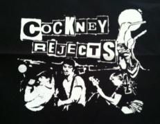 COCKNEY REJECTS - Band - Back Patch