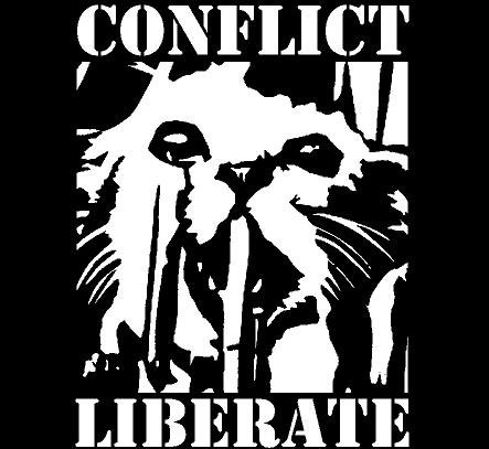 CONFLICT - Liberate - Back Patch