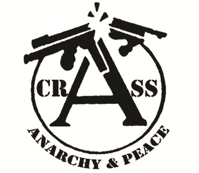 Crass - Anarchy & Peace - Button