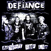 DEFIANCE - Against The Law - Back Patch