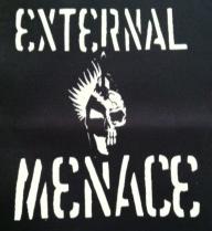 EXTERNAL MENACE - Back Patch
