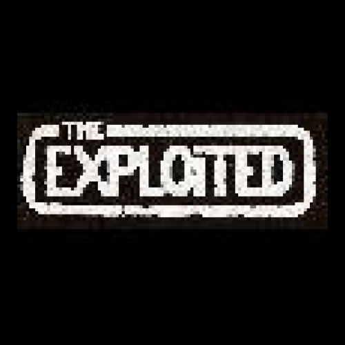 EXPLOITED - Logo Black - Patch