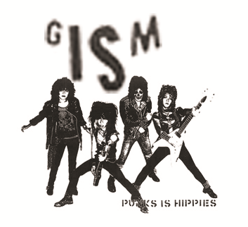 GISM - Punks is Hippies - Button