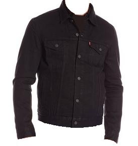 Black Denim Jacket Levis