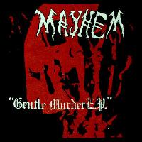 MAYHEM - Gentle Murder- Back Patch