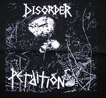 DISORDER - Perdition - Back Patch
