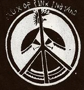 FLUX OF PINK INDIANS - Peace - Patch