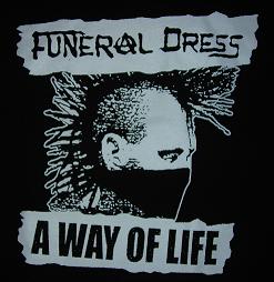FUNERAL DRESS - A Way Of Life - Back Patch